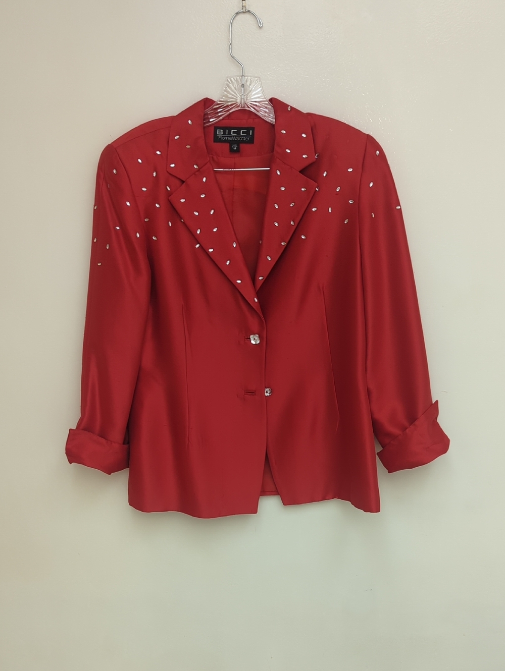 Lovely Red BICCI Suit